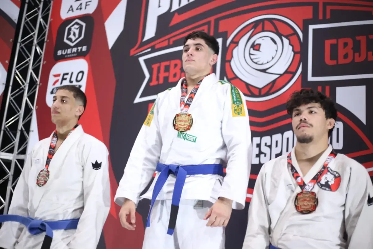Atleta de Ilhéus conquista ouro no Pan-Americano de Jiu-Jitsu e mira título mundial